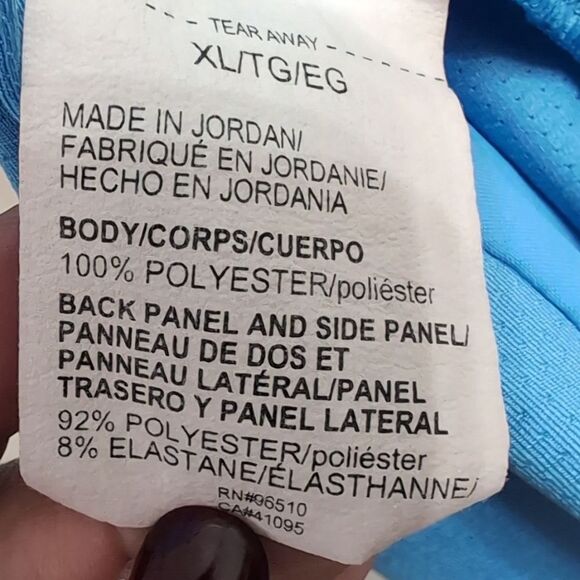 Under Armour Shorebreak Hybrid Woven Short Sleeve Button Viral/Photon Blue XL - Picture 9 of 11